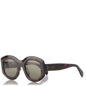 Celine Tortoise Shell Oval Glasses